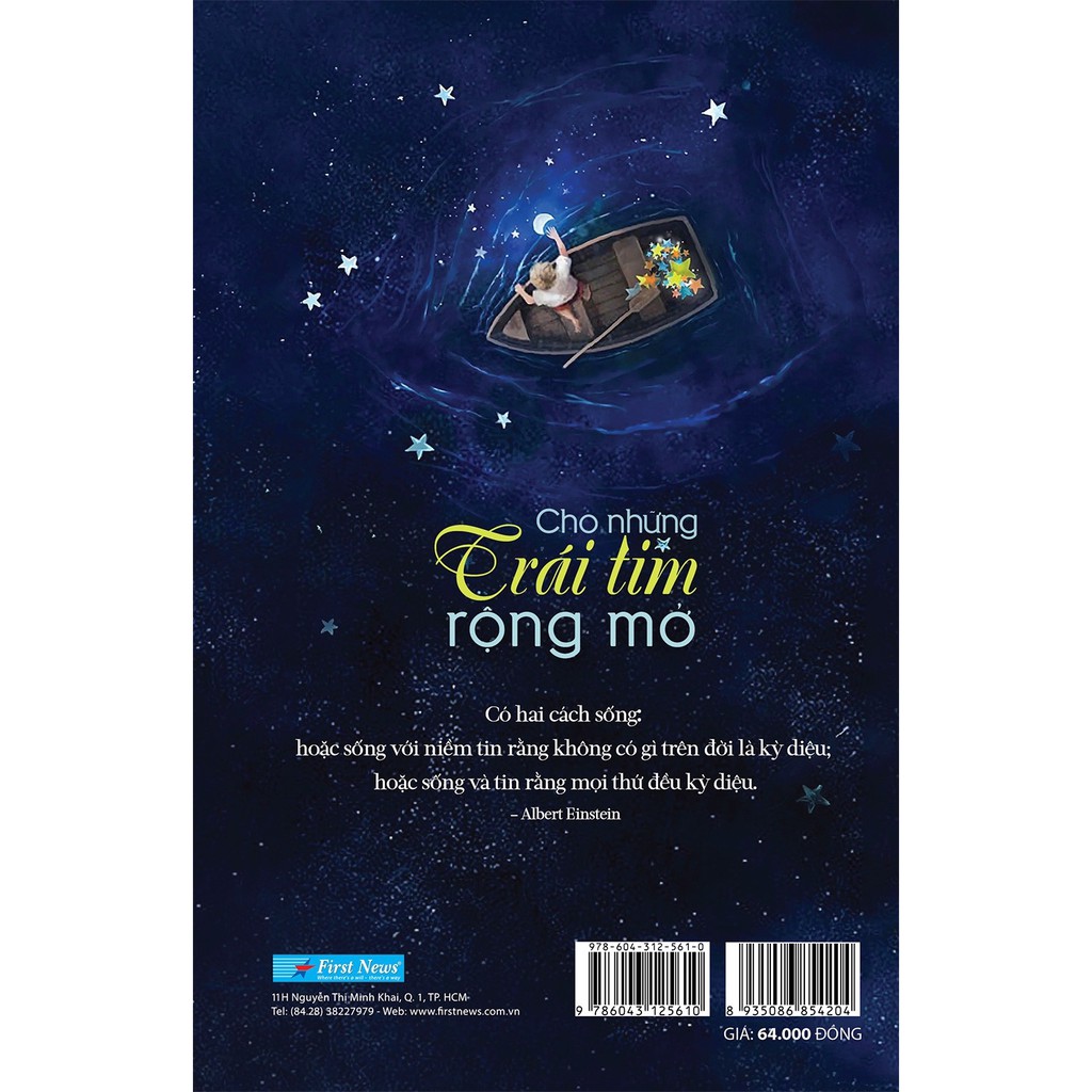 Sách - Cho Những Trái Tim Rộng Mở - FirstNews