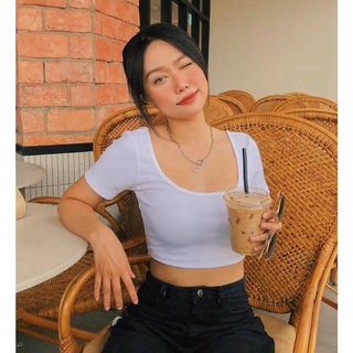 Áo croptop  nữ buộc nơ lưng