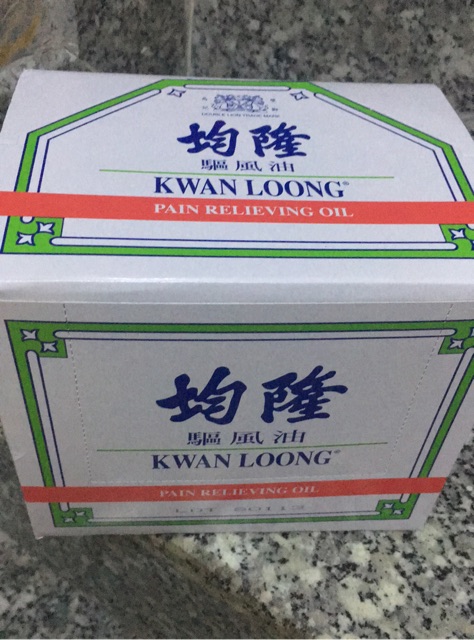 🌼Dầu nóng KWAN LOONG OIL  Pain Releiving Oil ( hàng mua tại Mỹ)