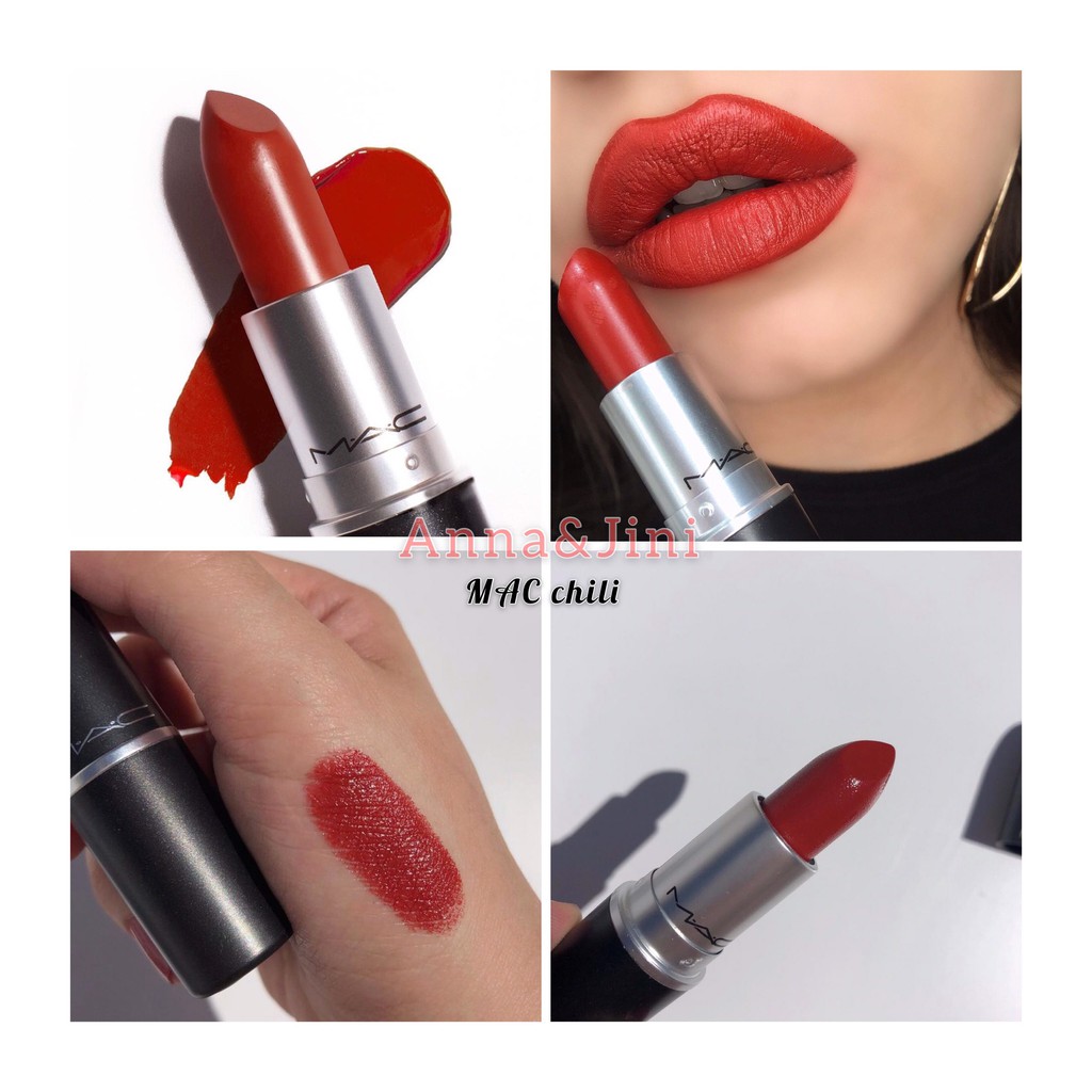 Son MAC Chili - Ruby woo - Lady Danger