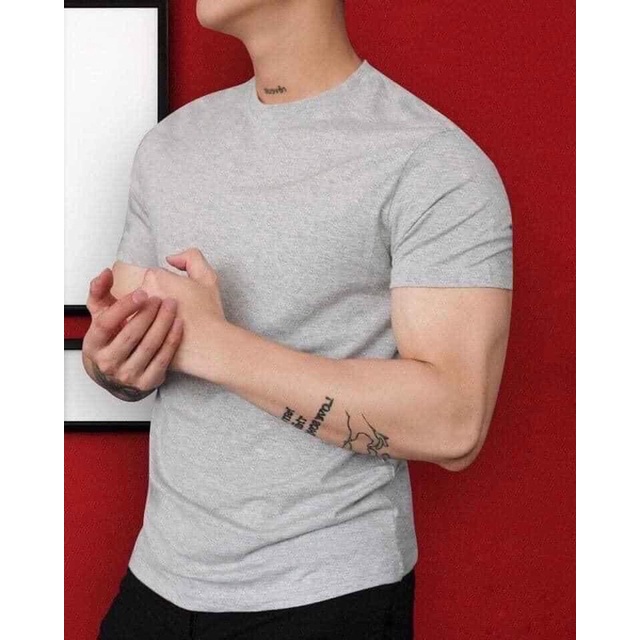 ÁO THUN TRƠN cổ tròn chất cotton full 12 màu 7 size từ 35 | BigBuy360 - bigbuy360.vn