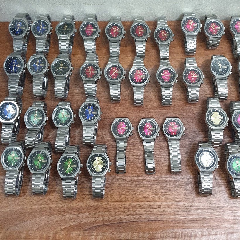 Đồng Hồ Nam Orient SK Mặt Lửa Huyền Thoại Vỏ Bạc Cao Cấp Automatic - Máy Móc Nguyên Zin 100%