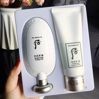 Set tẩy tế bào chết Whoo 100ml tặng sữa rửa mặt 100ml