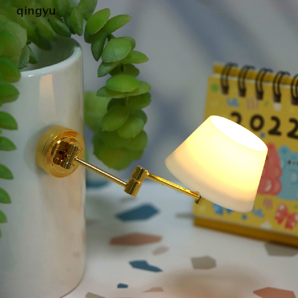 Đèn LED Treo Tường Mini Tỉ Lệ 1: 12 Trang Trí Nhà Búp Bê