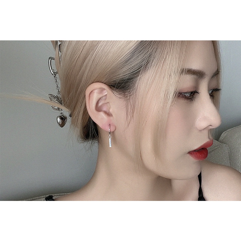 Khuyên tai mạ bạc thiết kế thời trang cho nữ