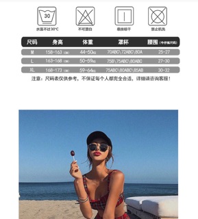 [Order] Bikini caro đỏ (Có size)