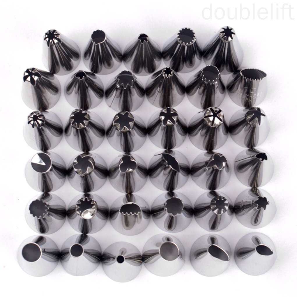 Bộ 10 Đầu Bắt Kem Trang Trí Bánh Bằng Thép Không Gỉ