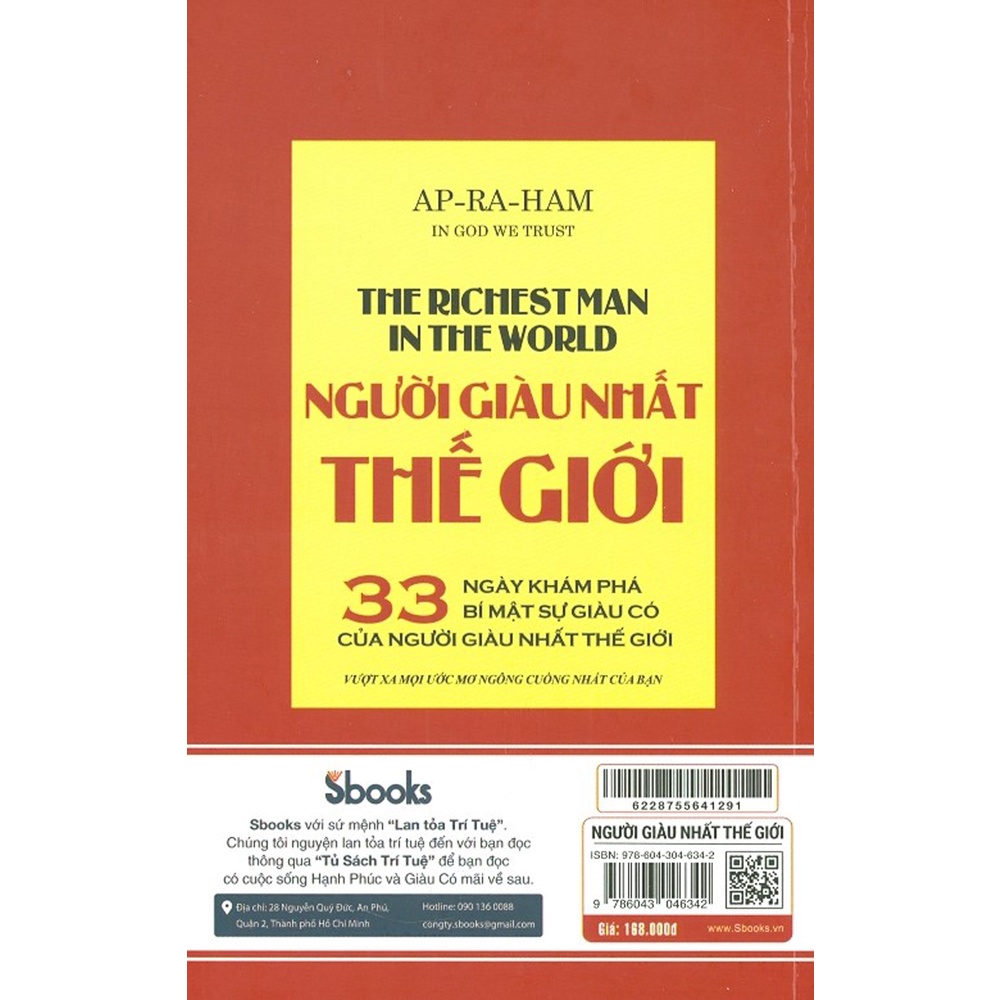 Sách - Người Giàu Có Nhất Thế Giới (Abraham)