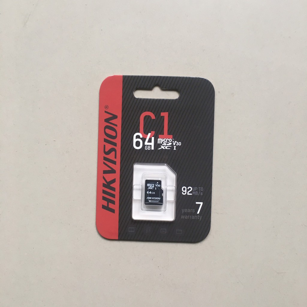 Thẻ nhớ 64GB Hikvision - Chính Hãng - BH 7 năm