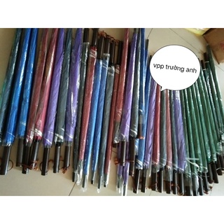Ô dù cán thẳng giả gỗ che mưa nắng k sợ lật size to