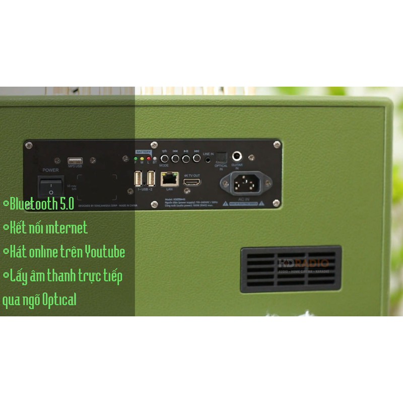 Loa Di Động ACNOS CS445D - Hàng chính hãng BH12 tháng