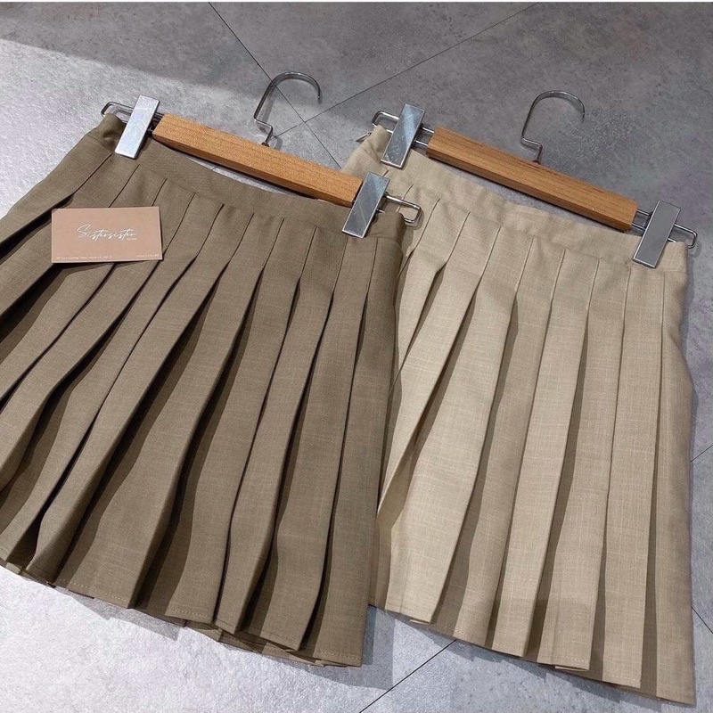 SISTERSISTER - Chân váy xếp li Her skort