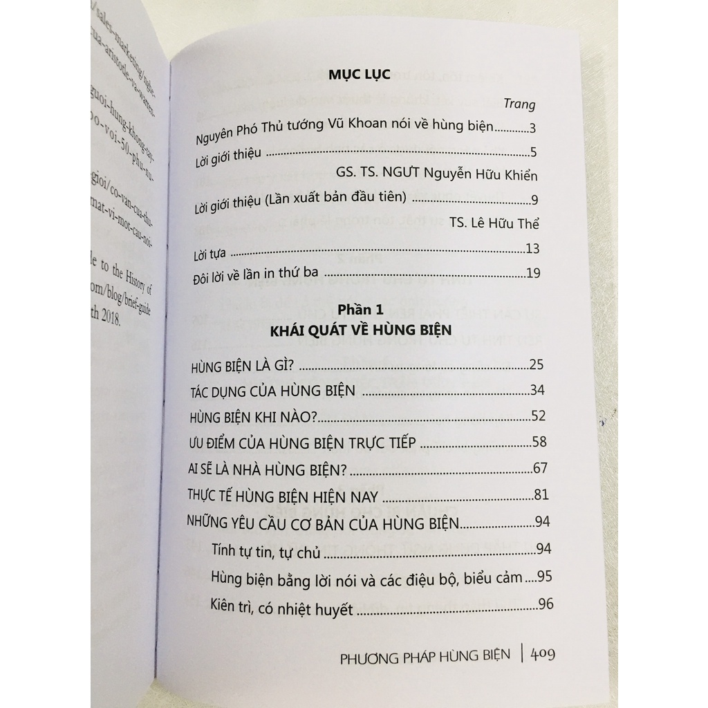 Sách : Phương pháp Hùng biện