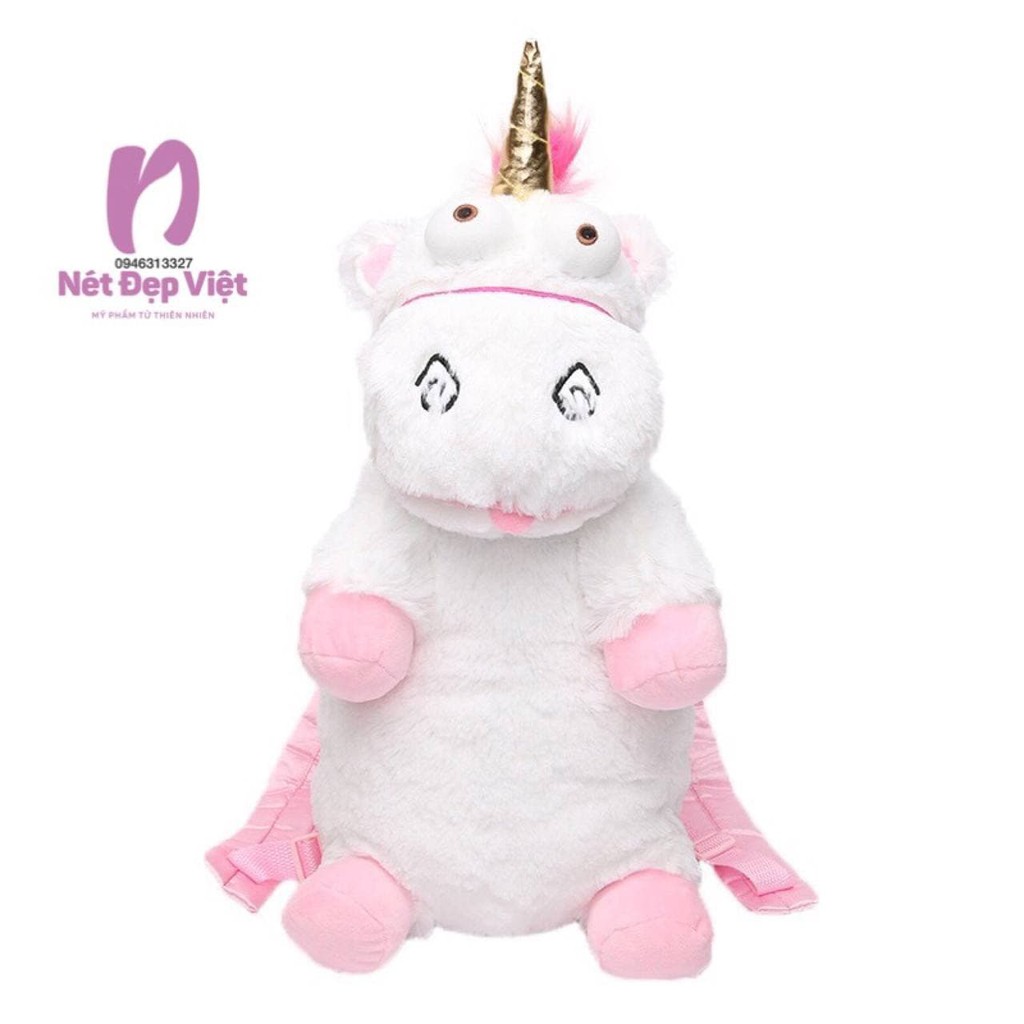 Ba Lô Kì Lân Unicorn Thú Bông Mịn Siêu Siêu Xinh