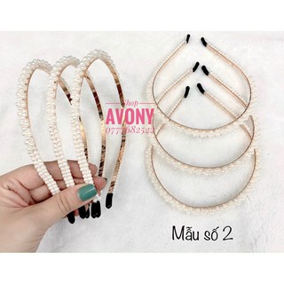 cài tóc - bờm tóc đính ngọc nhiều mẫu