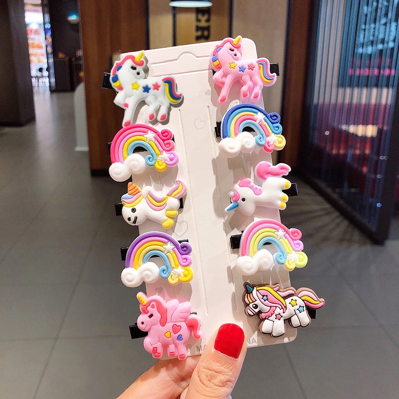 10 Kẹp tóc KIDSBOWS tùy chọn kiểu dáng dễ thương cho bé gái