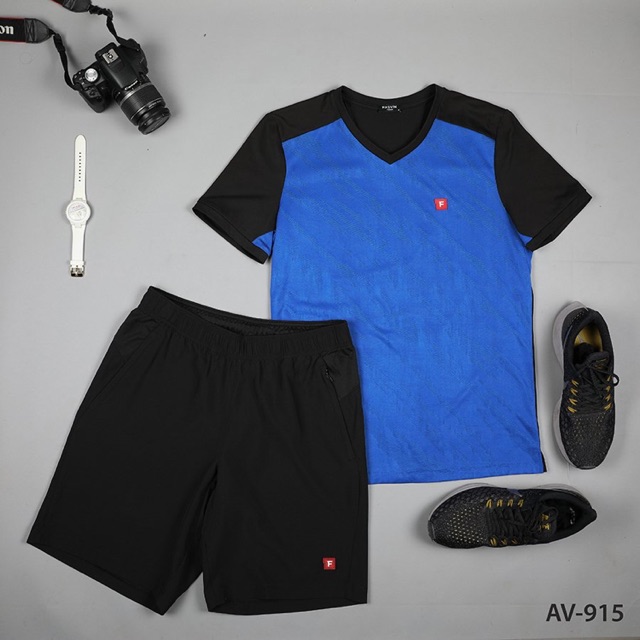 Bộ thể thao FASVIN cổ tim AV-915