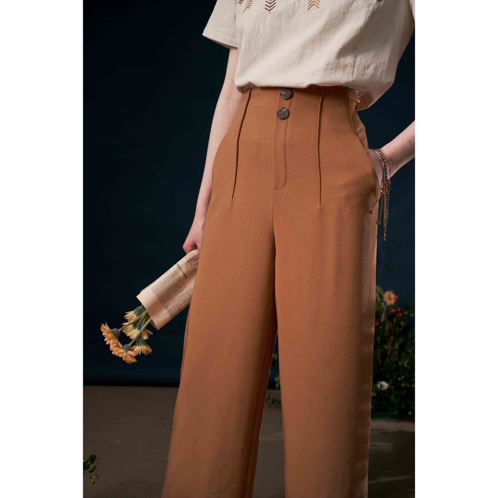 QUẦN SUÔNG DÀI CẠP CAO LY NỔI MÀU N U | BigBuy360 - bigbuy360.vn