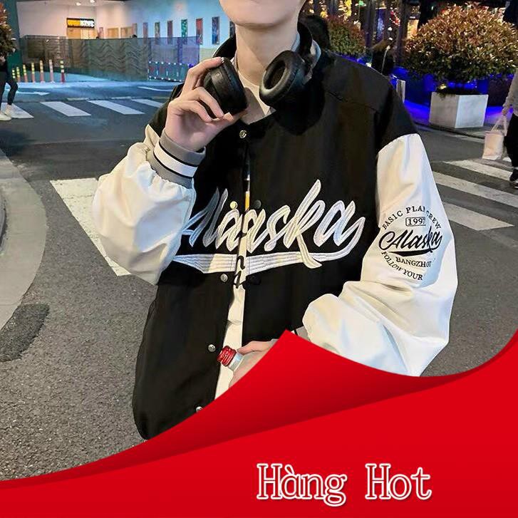 Áo Khoác Bomber, Áo Khoác Gió Nam Nữ 2 Lớp CA Dáng Rộng/Free Size