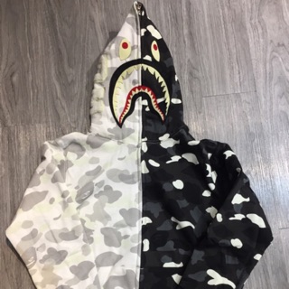 Áo khoác Bape jacket 1/2 phát quang ban đêm