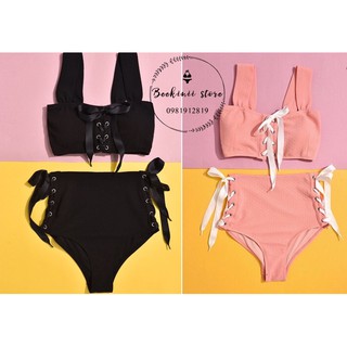 Bikini cạp cao che bụng - đồ bơi 2 mảnh cạp cao che bụng