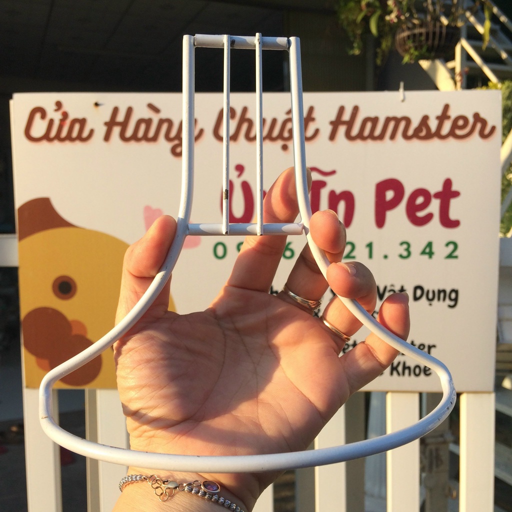 Đế wheel sắt cho hamster, sóc, bọ, nhím, thú nhỏ