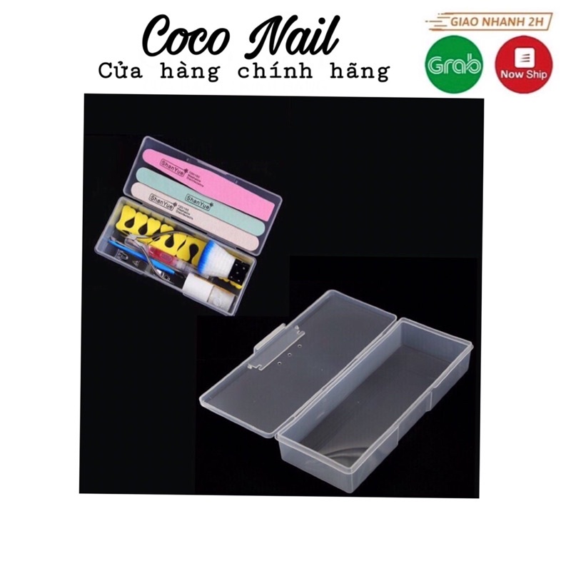 Hộp đựng cọ làm móng,dụng cụ nail
