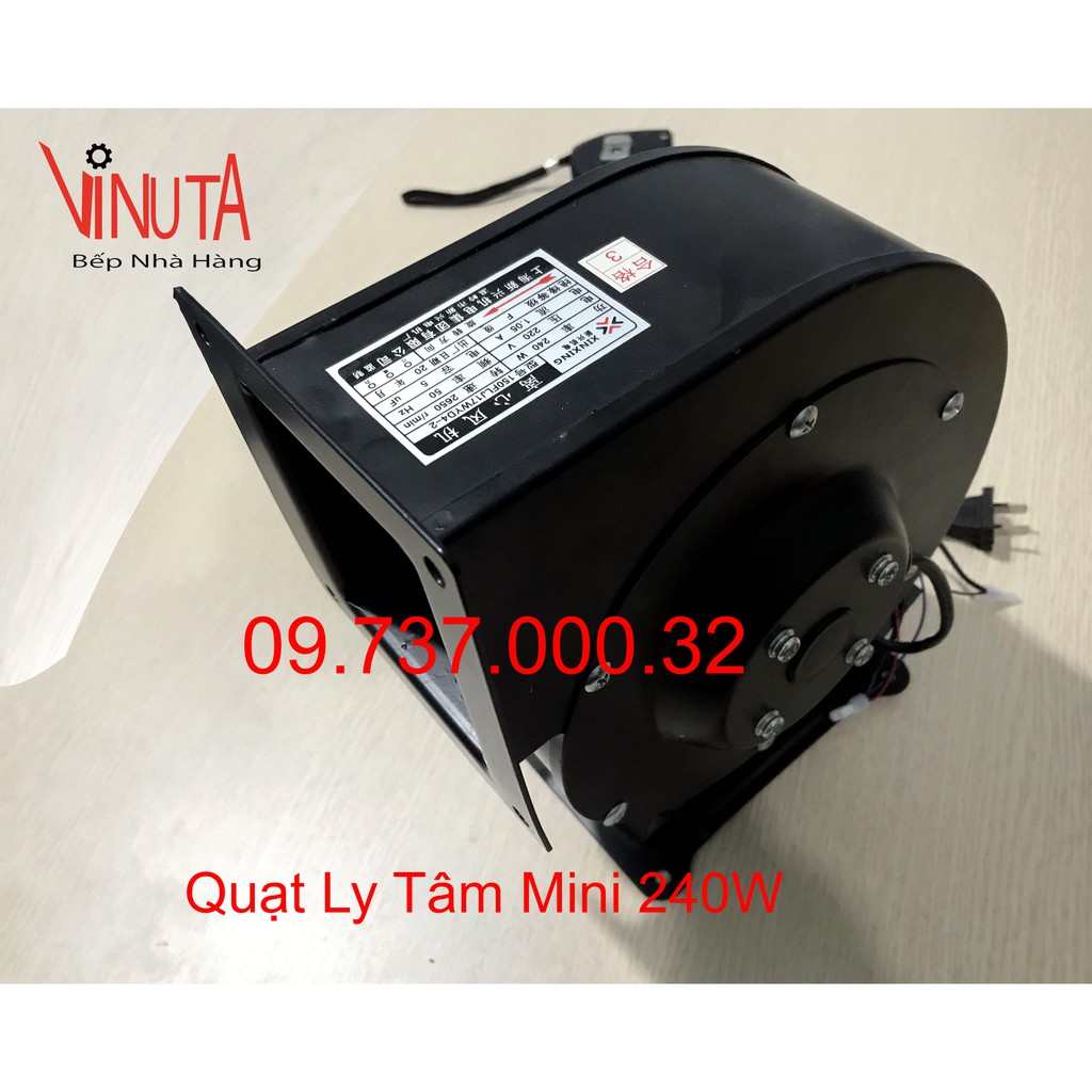 Quạt con ốc 240W, quạt hút khói,mùi, quạt ly tâm mini giá rẻ