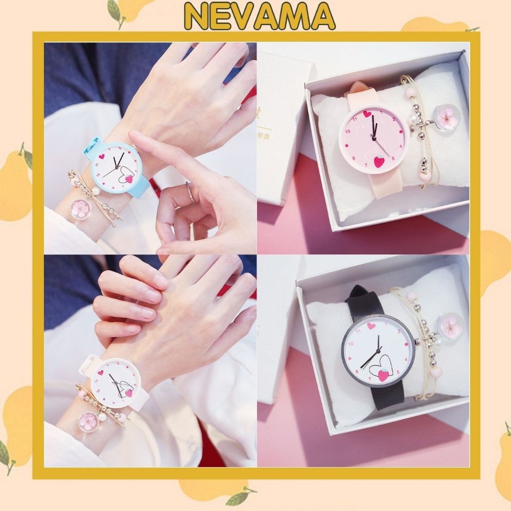 Đồng hồ nam nữ thời trang thông minh Nevama giá rẻ DH35