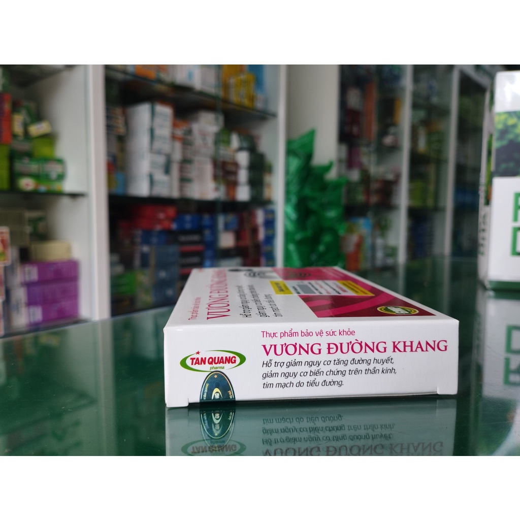 {Có tem tích điểm} Vương Đường Khang- Hỗ trợ làm giảm đường huyết, giảm biến chứng tiểu đường