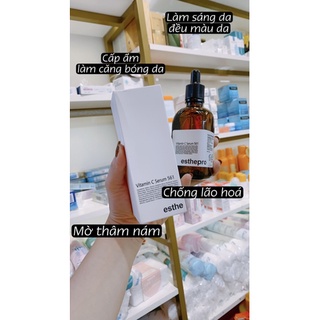 (Mẫu mới) Serum trắng sáng da, chống lão hóa Vitamin C Serum 561 Esthemax 100ml [Chính Hãng]