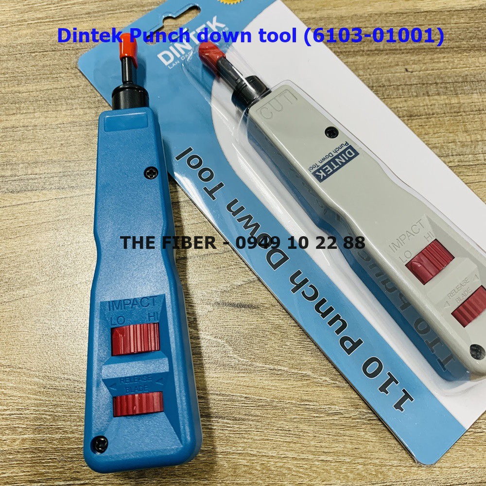 Dụng cụ nhấn cáp Dintek Punch down tool (6103-01001)