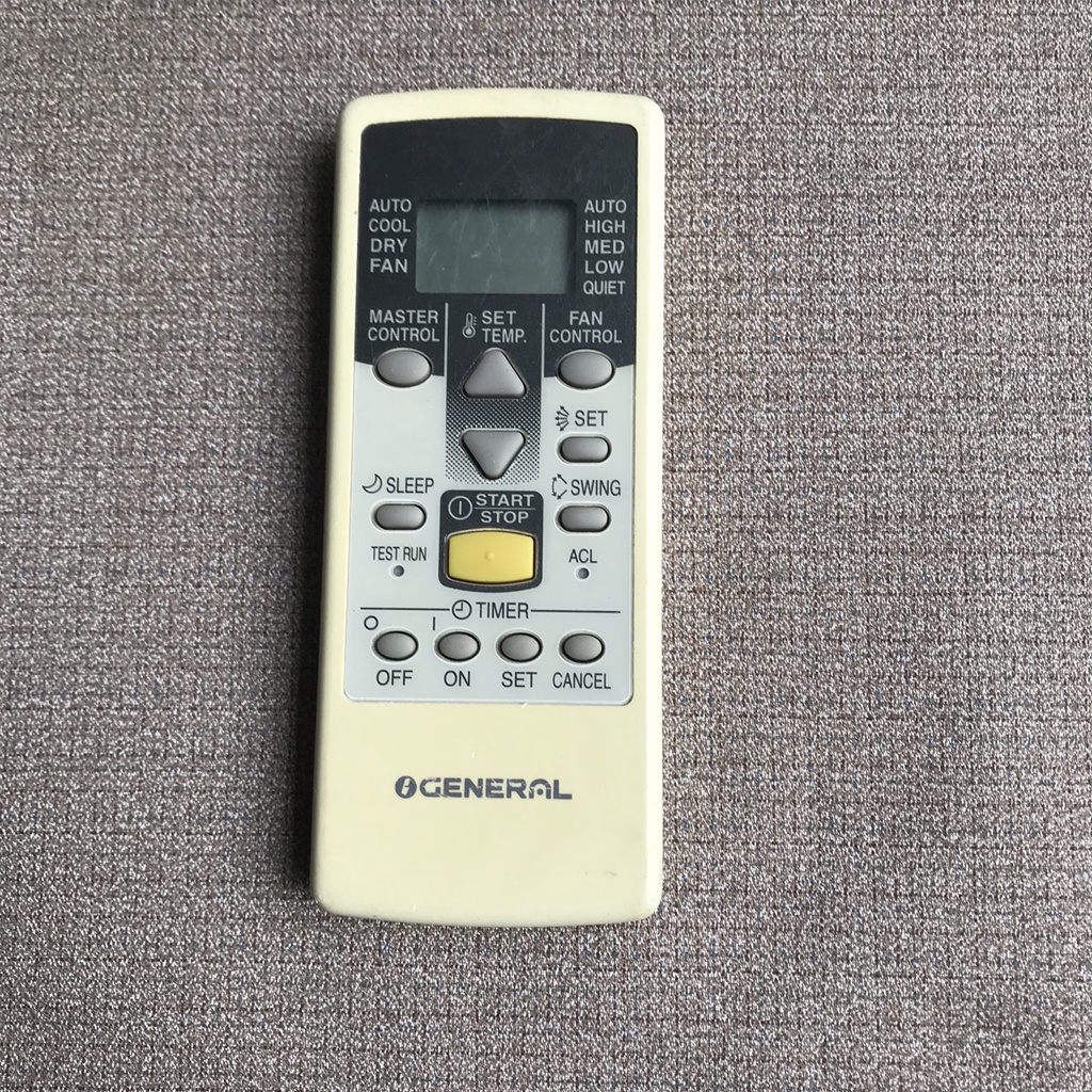 Điều khiển điều hòa general, Remote máy lanh general hàng zin theo máy