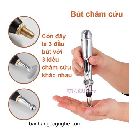 Bút Day Huyệt Xung Điện Châm Cứu Nam Châm, Liệu pháp nam châm điện mà không xuyên qua da để làm Châm Cứu