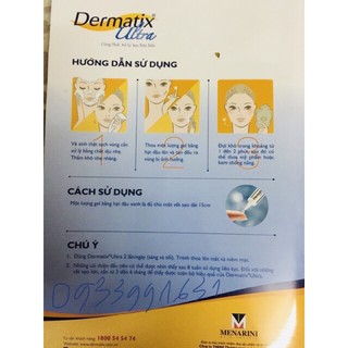Gel mờ sẹo Dermatix ultra
