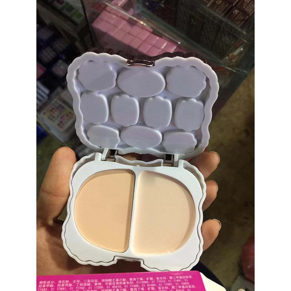 Phấn Bộ 3 Tầng Make Up Kid