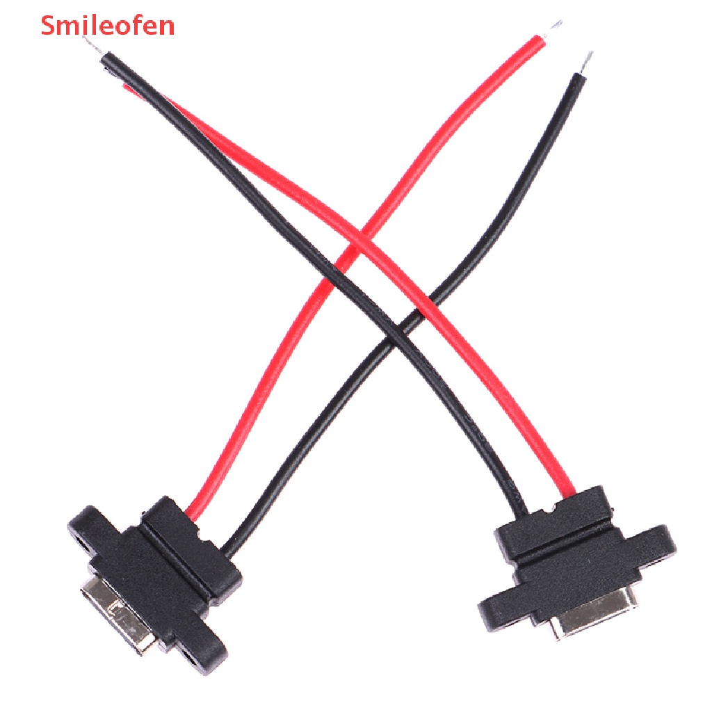 Bộ 2 Đầu Nối USB 3.1 Type-C 2Pin SMD SMT Female Chất Lượng Cao Mới