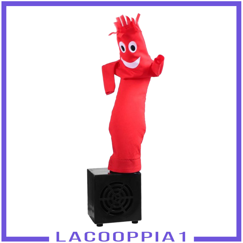 [LACOOPPIA1]Inflatable Tube Man with Air Blower Mini Desktop Dancing Star Table UK Plug