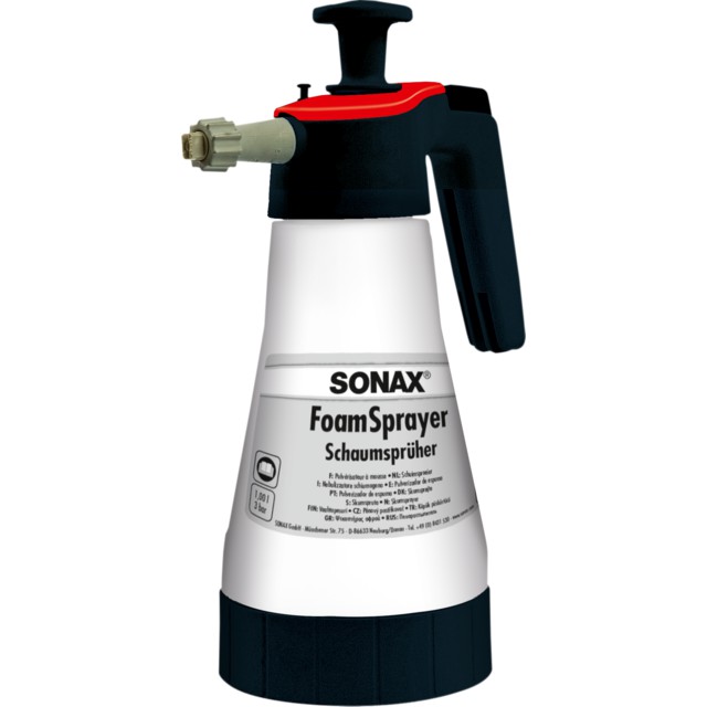 Bình xịt bọt tuyết rửa xe cầm tay 1lit - Sonax Foam Sprayer