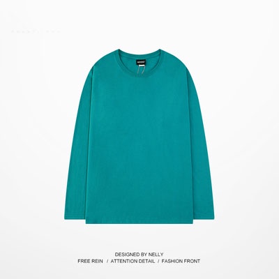 Áo thun trơn Nelly dài tay 100% cotton basic