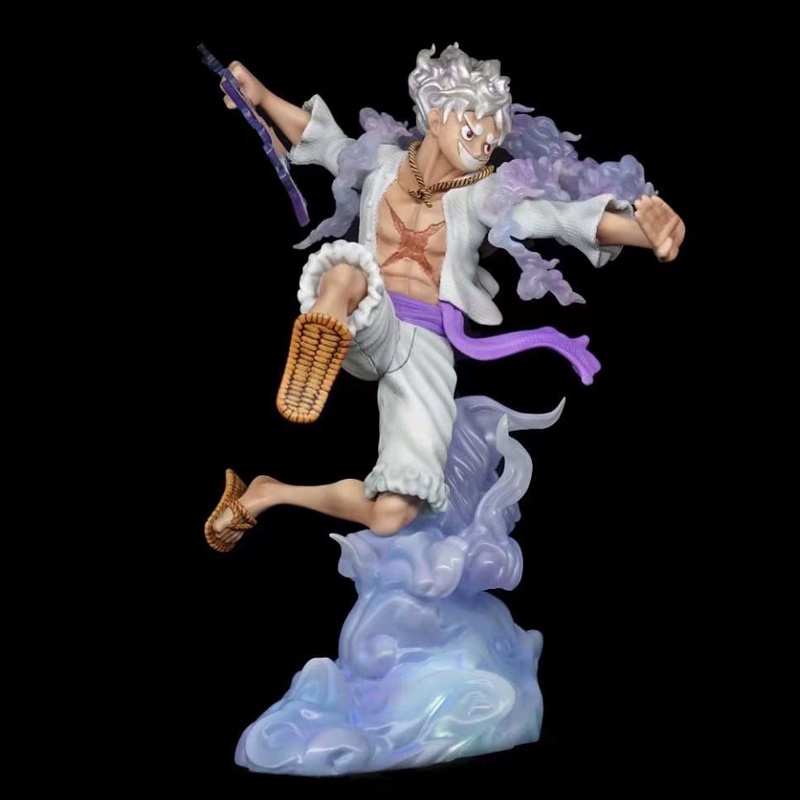 Mô hình luffy gear 5 hàng đẹp siêu nét có led