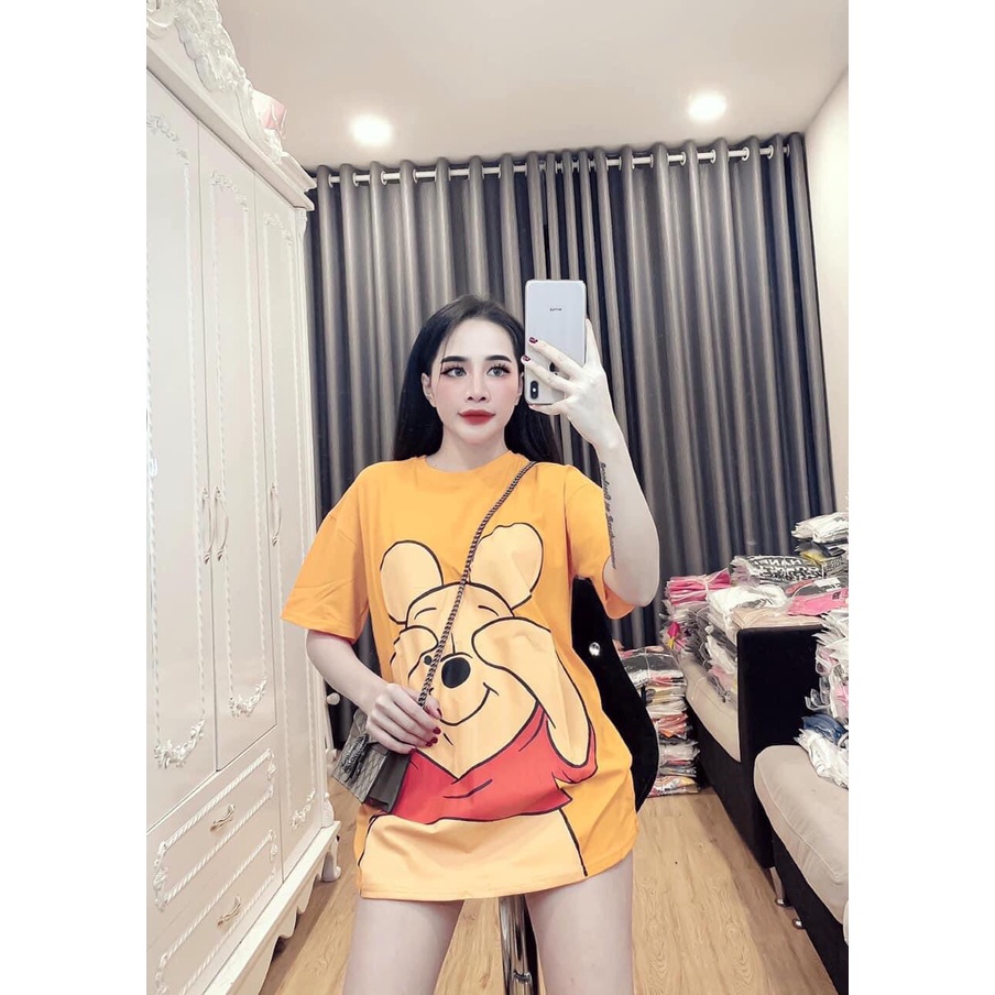 [SIÊU HÓT 2022] Áo Thun Ngắn Tay In Hình Gấu Đáng Yêu Thời Trang Cho Nữ - ZADOLA FASHION