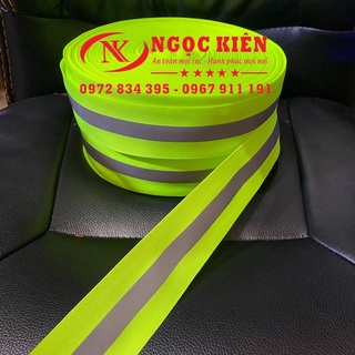 Dây phản quang vải 5cm dài 100 mét
