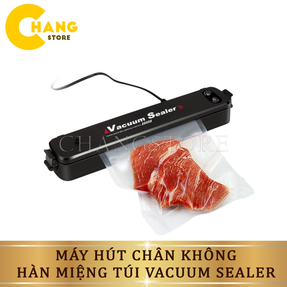 Máy Hút Chân Không Kèm Hàn Miệng Túi Vacuum Sealer Tiện Lợi Cho Nội Trợ