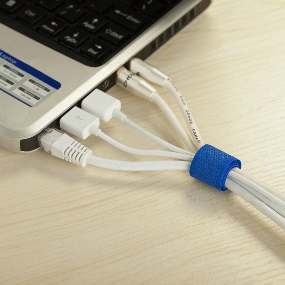 10 miếng dán giữ dây cáp gọn gàng tiện dụng
