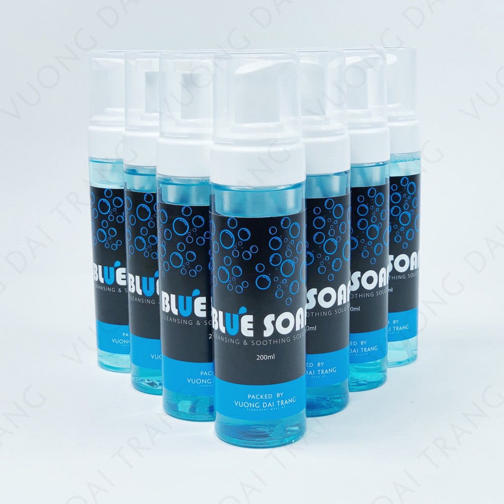 Blue Soap Lau Mực Trong Phun Xăm Pha Sẵn 200ml/Chai