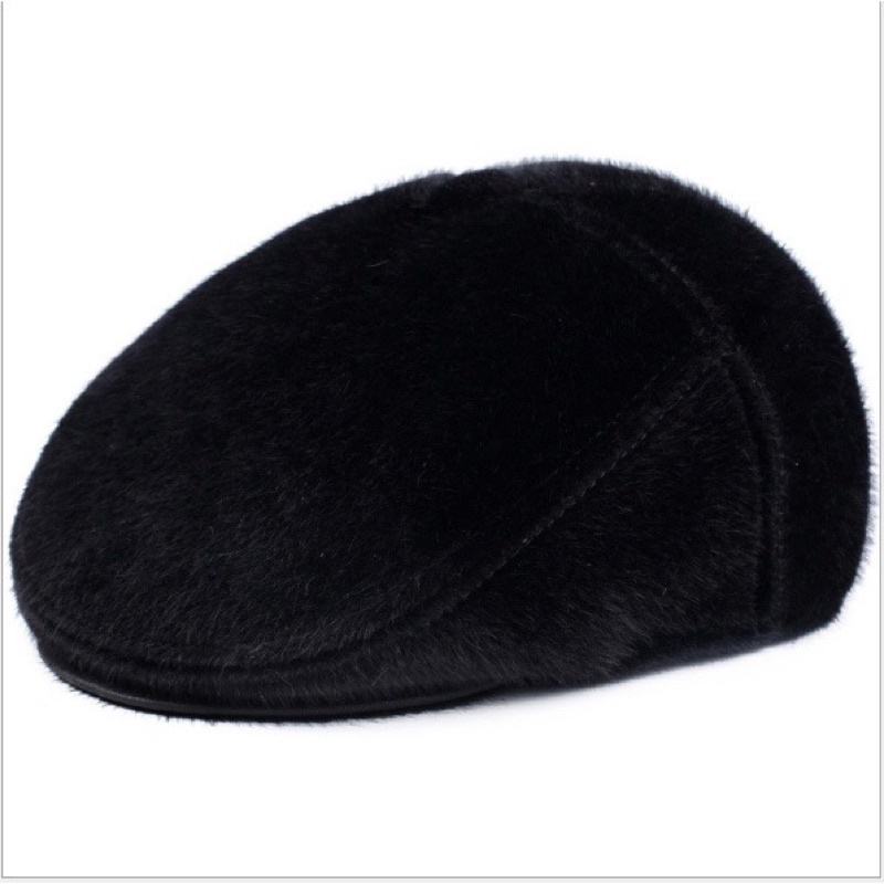 Mũ cho bố, ông người già lông nhung có bịt tai siêu ấm