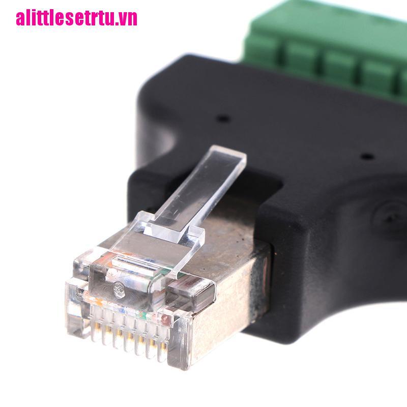 Đầu Chuyển Đổi 8P8C RJ45 ethernet male Sang 8 pin av
