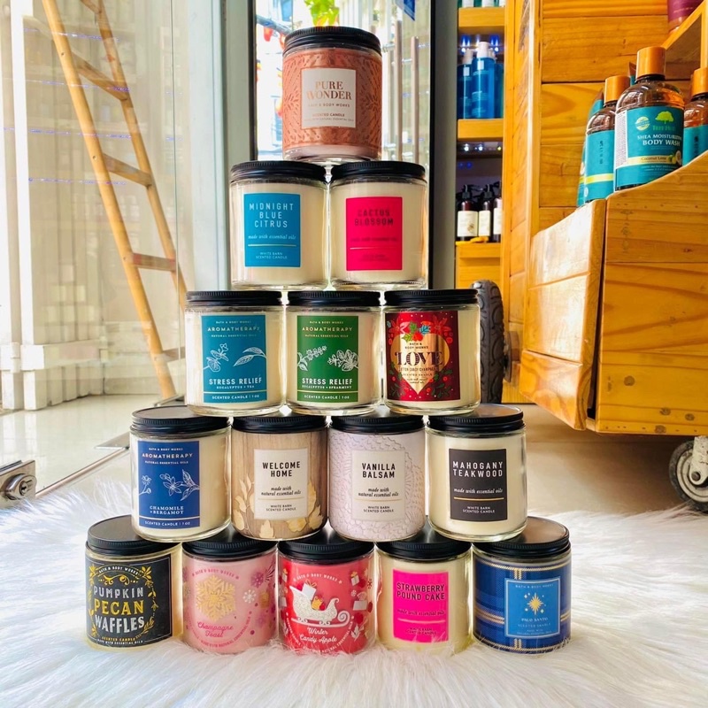 Nến thơm Bath & Body Works Scented Candle - 1 tim