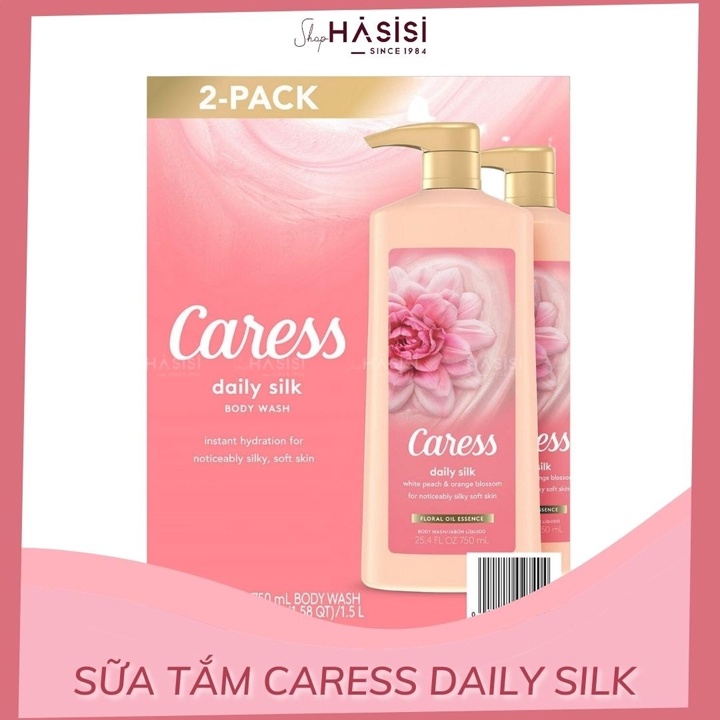 Sữa Tắm CARESS - Daily Silk Body Wash 750ml